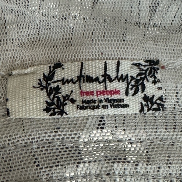 FREE PEOPLE x Intimately FP Disco Fever Mini Slip Silver Sequin Mesh Dress - Picture 12 of 15